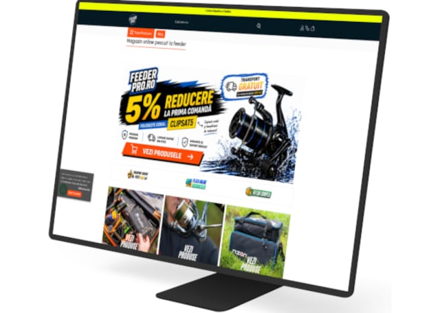 Magazin online cu articole de pescuit la feeder